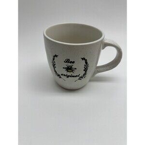 Home Essentials Urban Speckle Bee Original Coffee Mug Ceramic Bee Farmhouse